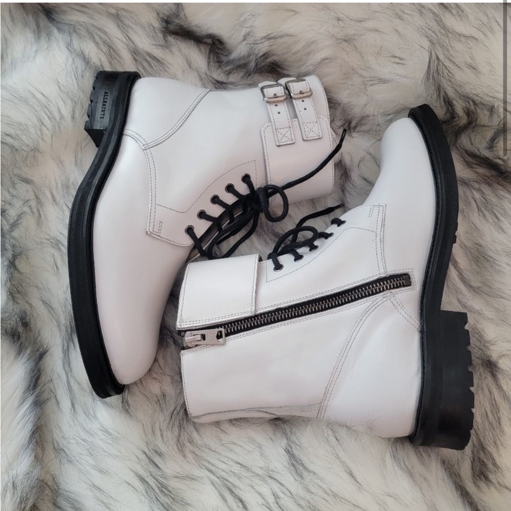 Allsaints Brigade Combat Boots View 2